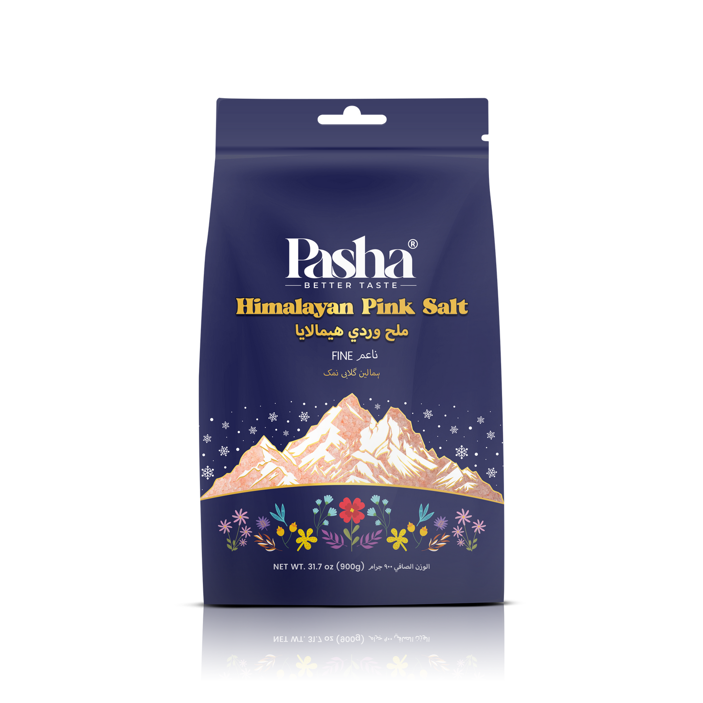 Pasha Himalayan Pink Salt with Grinder