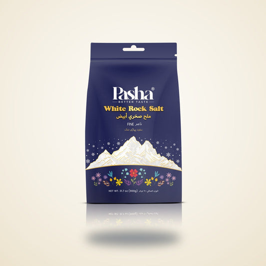 White Rock Salt — Fine — Pasha® Better Taste