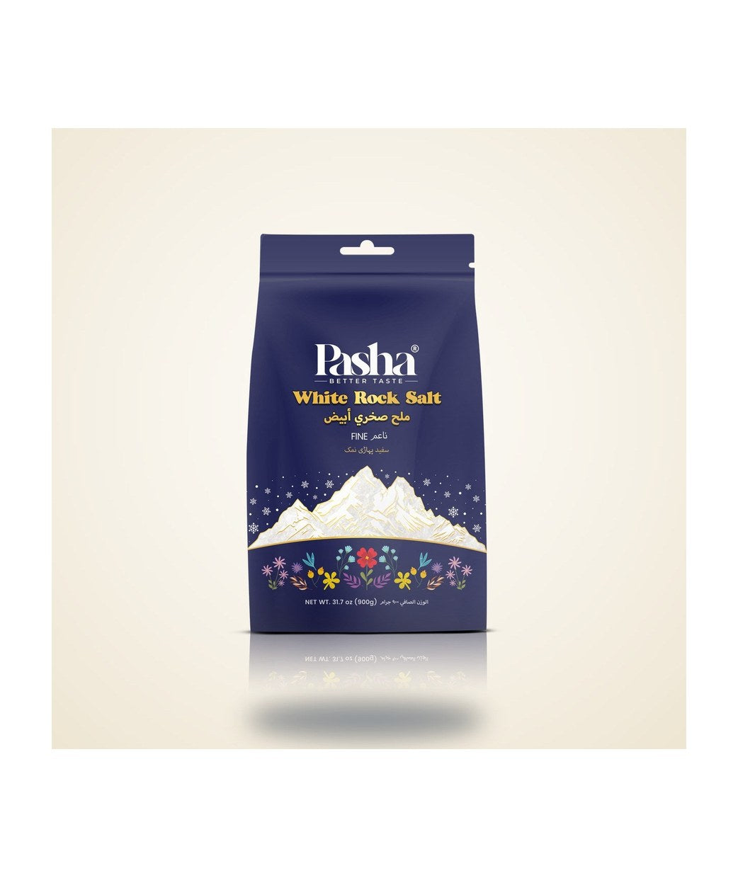 Pasha Himalayan Rock White Salt 900 g pouch